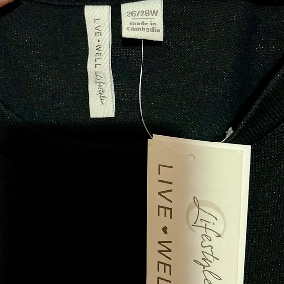 NWT Cato Women’s Plus 26 28 Black Happy Hour Daisy Long Sleeve Sweater Top - Picture 5 of 11